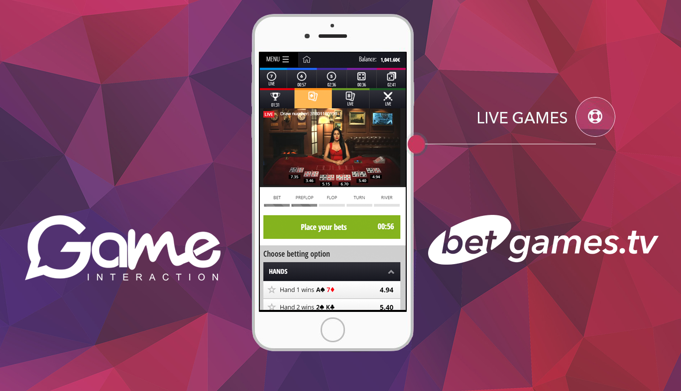 BetGames.tv pens new deal with Game Interaction Group