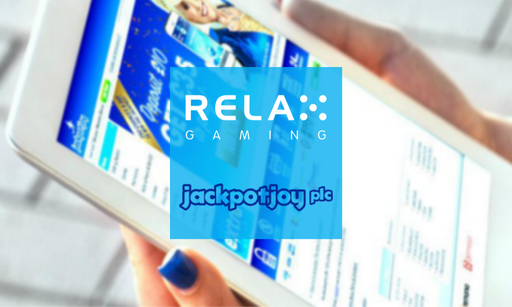 Relax Gaming agrees content partnership with Jackpotjoy plc