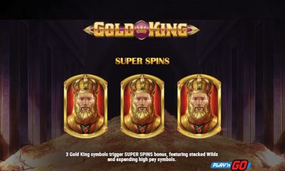 Play’n GO has the Midas touch with Gold King release