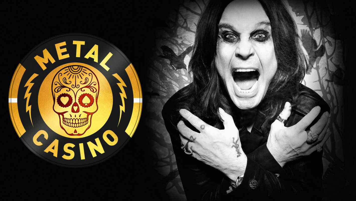 Metal Casino goes "All in" with Ozzy Osbourne as mega influencer in UK social media channels