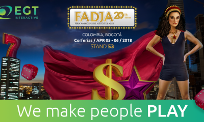 EGT Interactive at FADJA Exhibition Colombia 2018