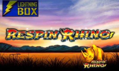 LIGHTNING BOX CHARGES AHEAD WITH RESPIN RHINO SLOT