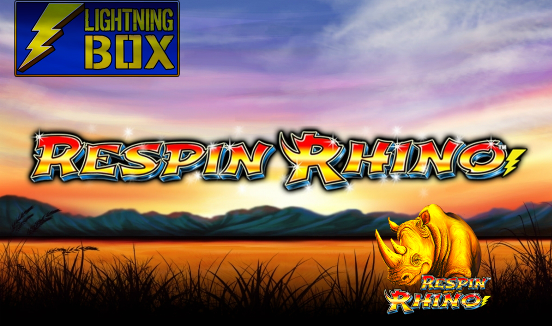 LIGHTNING BOX CHARGES AHEAD WITH RESPIN RHINO SLOT