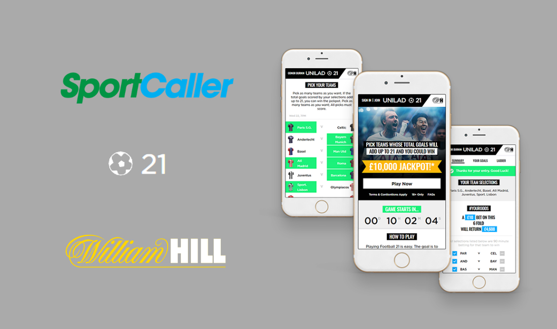 SportCaller extends partnership with William Hill for Football21