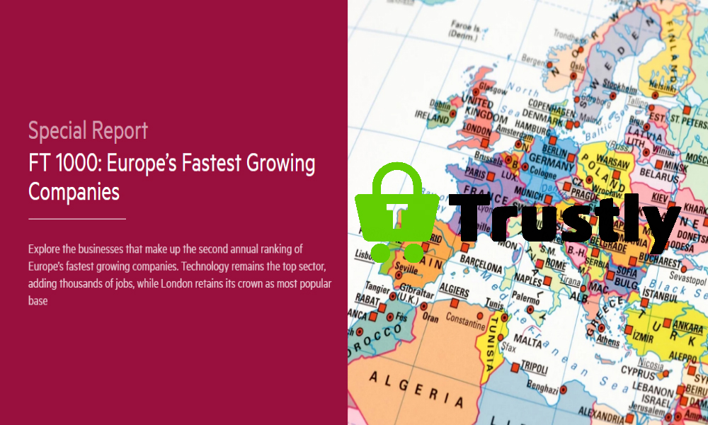 FT: Trustly one of Europe's fastest growing companies