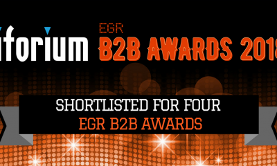 Iforium Shortlisted for Four EGR B2B Awards