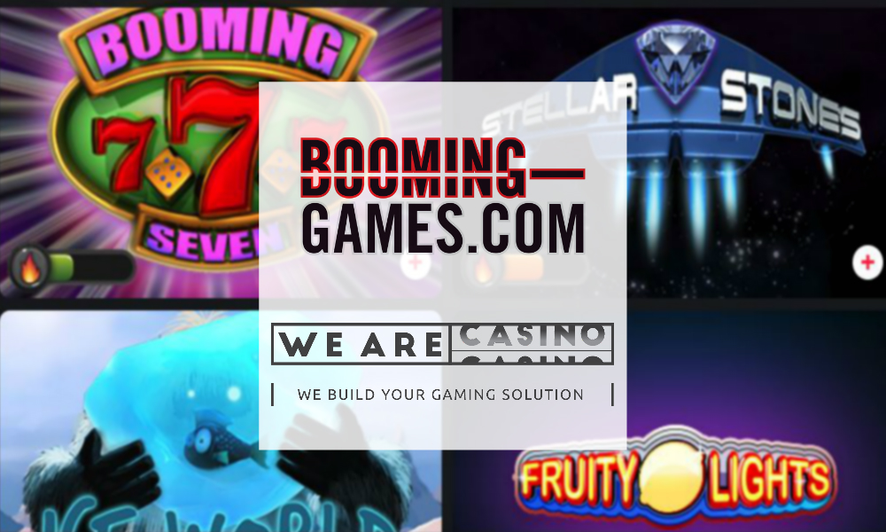 WeAreCasino signs with Booming Games