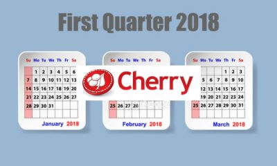 Cherry AB’s first quarter 2018