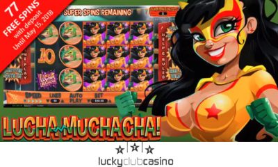 Lucha Luchacha slot now at Lucky Club Casino