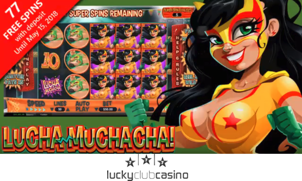 Lucha Luchacha slot now at Lucky Club Casino