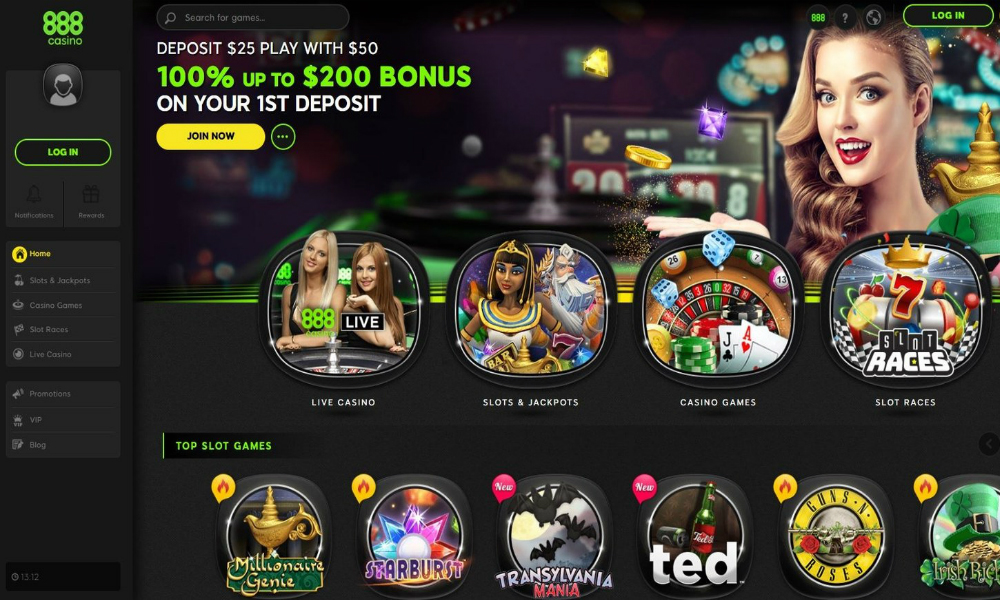 888casino Reveals Sleek New Website