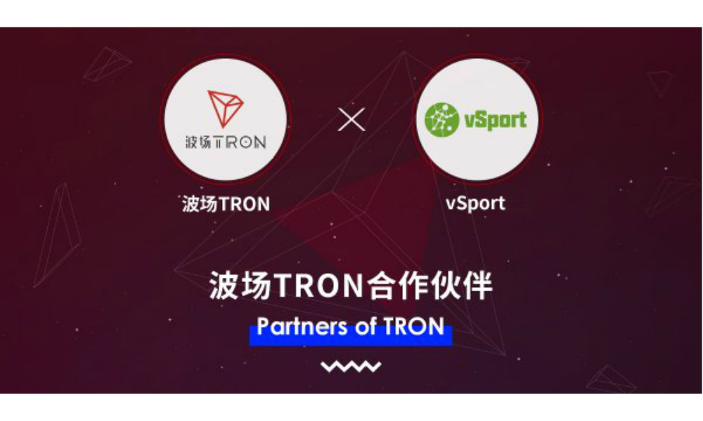 TRON and vSport Establish Strategic Partnership