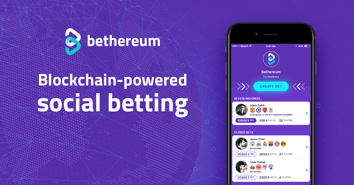 Bethereum is set to remove the taboo from betting once and for all