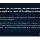 Pinnacle withdraws from UKGC application process