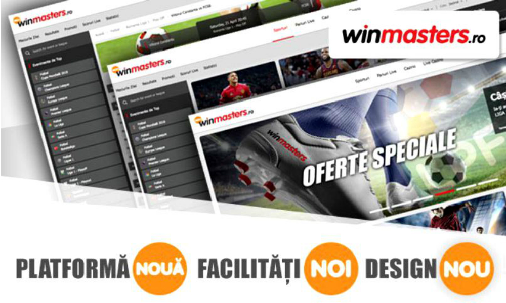 Winmasters.ro launches it's new online gaming platform