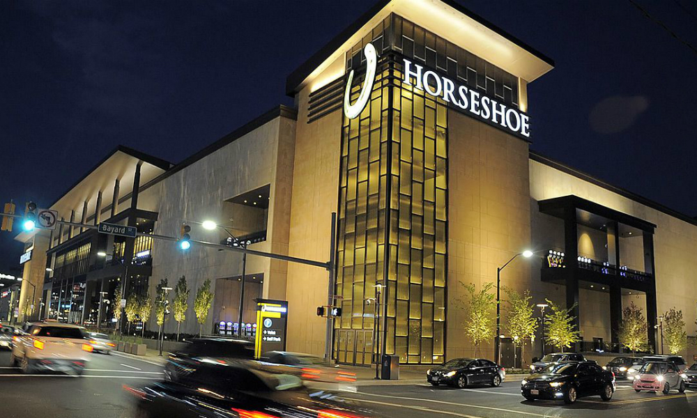 Horseshoe Casino begins move to land