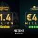 NetEnt games deliver more seven-figure prizes through Arabian Nights™ and Mega Fortune Dreams™