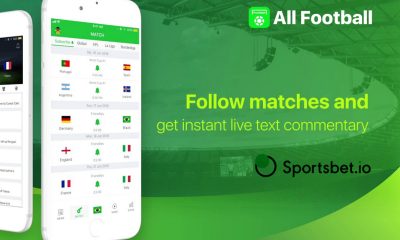 Sportsbet.io and All Football App in Landmark Partnership