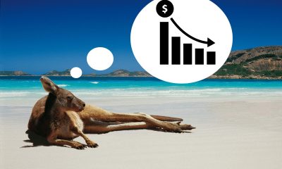 Australian gambling numbers come down