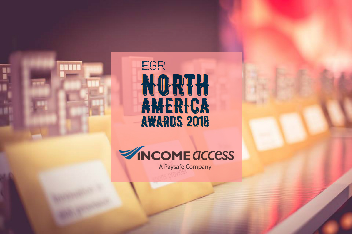 Income Access Wins ‘Acquisition & Retention Partner’ 2018 eGR North America Award