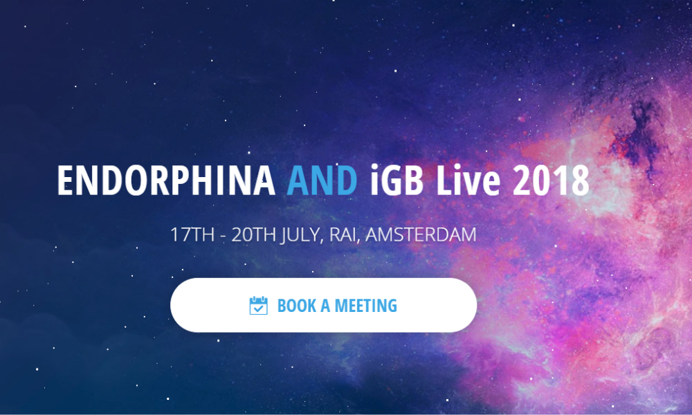 Endorphina heads to iGB Live! Amsterdam