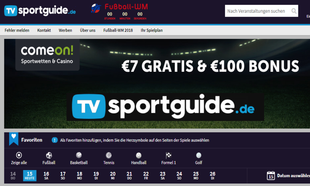 Raketech Targets Germany with TVsportguide.de Launch