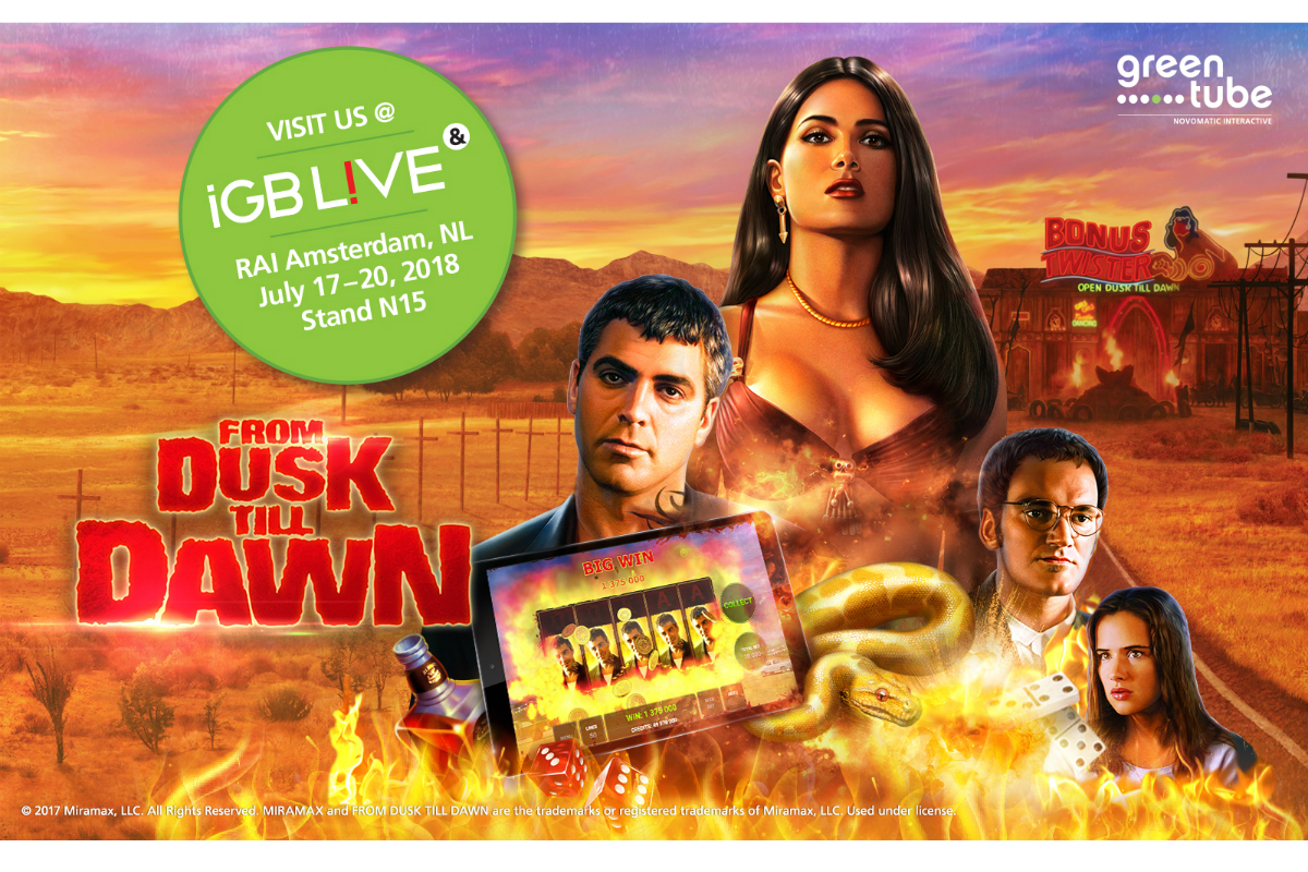 Greentube presents From Dusk Till Dawn™ at inaugural iGB Live!