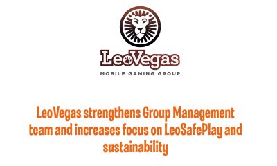 LeoVegas strengthens Group Management team and increases focus on LeoSafePlay and sustainability