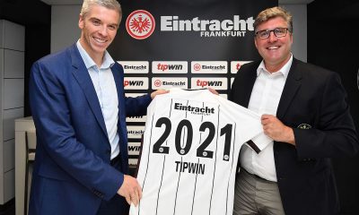 Tipwin and Eintracht confirm partnership agreement until 2021