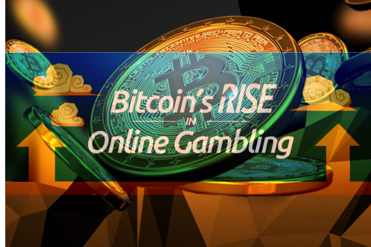 Bitcoin Rise In Online Gambling Infographic European Gaming - 