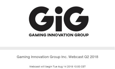 GiG reports Q2 2018