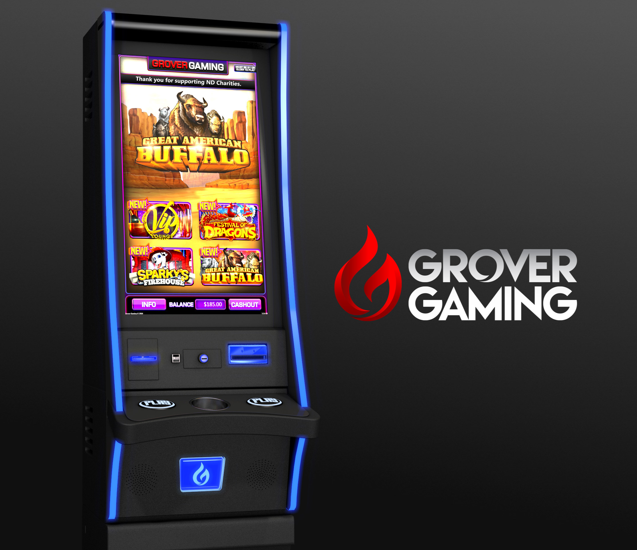 Grover Gaming Electronic PullTab System Approved in North Dakota