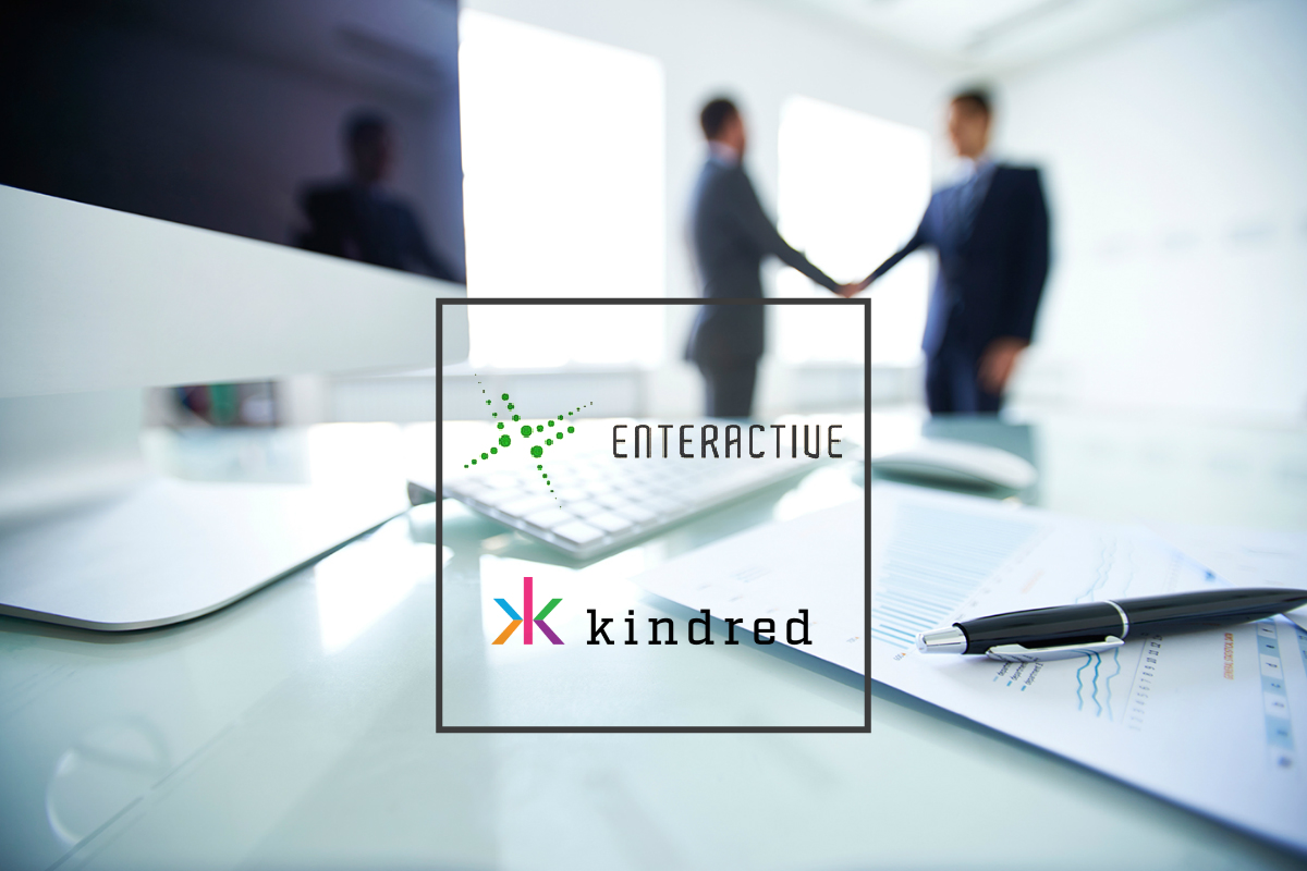 Enteractive signs partnership with Kindred Group