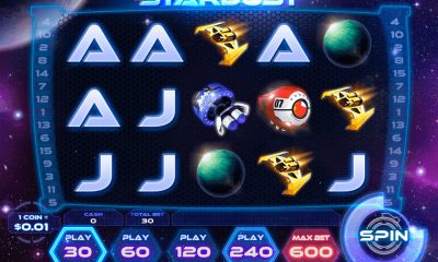 Slotland launches Stardust, a new space age slot game