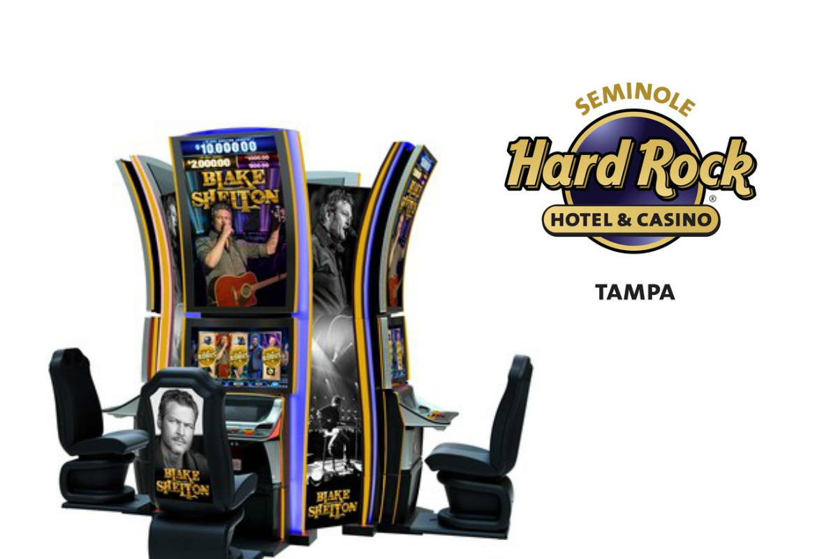 IGT's Blake Shelton Video Slots to Make World Debut At Seminole Hard Rock Hotel & Casino Tampa