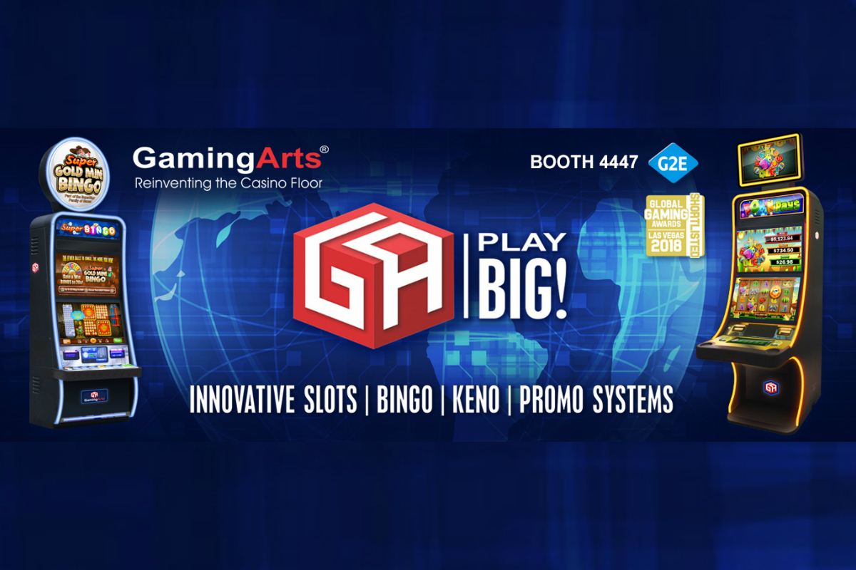 Gaming Arts to Showcase Exceptional Lineup of Innovative Slot, Bingo and Keno Products at G2E Las Vegas