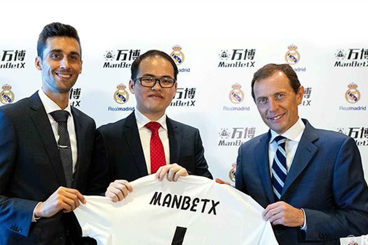 ManBetX signs deal with Real Madrid