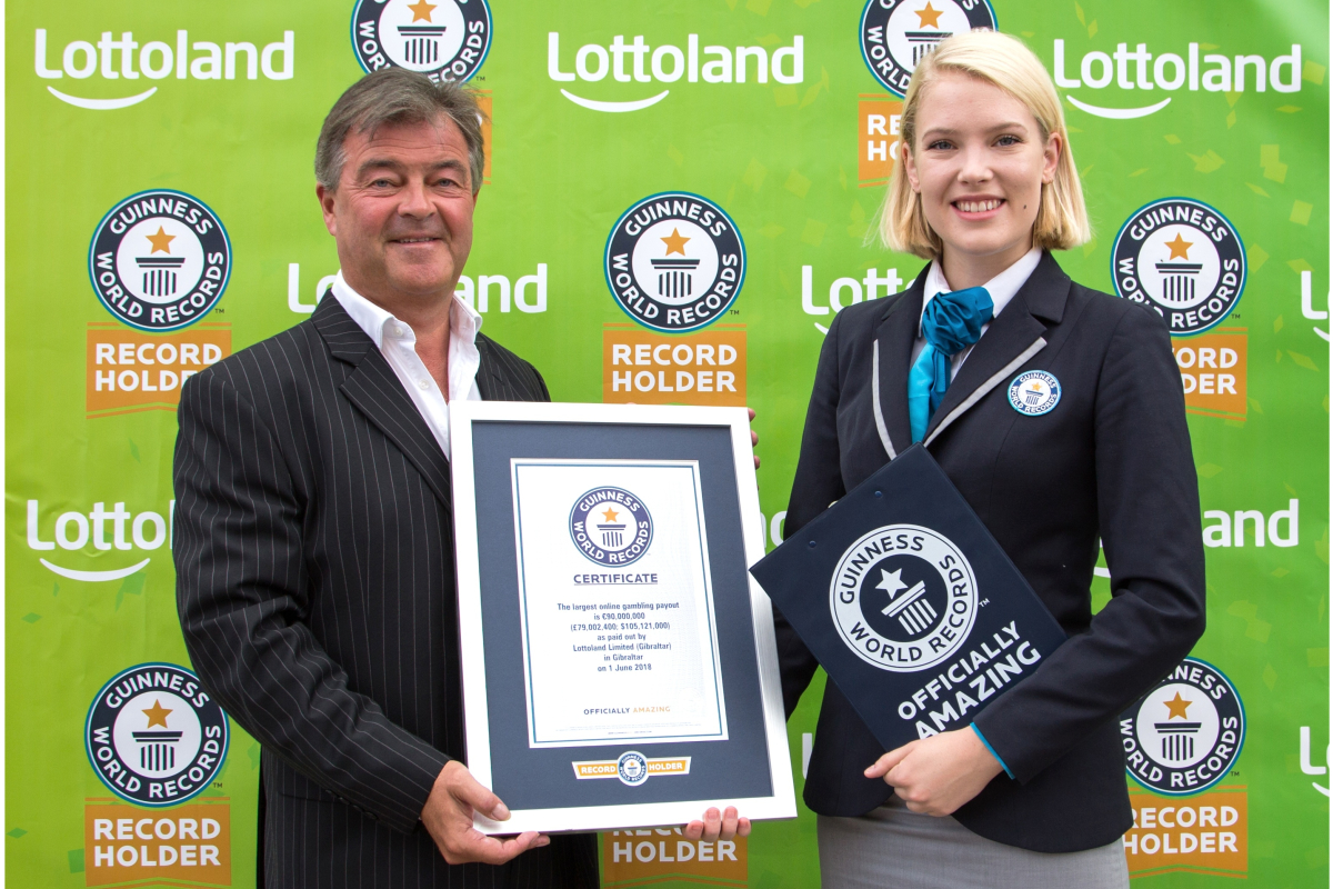 LOTTOLAND ACHIEVES GUINNESS WORLD RECORDS™ TITLE