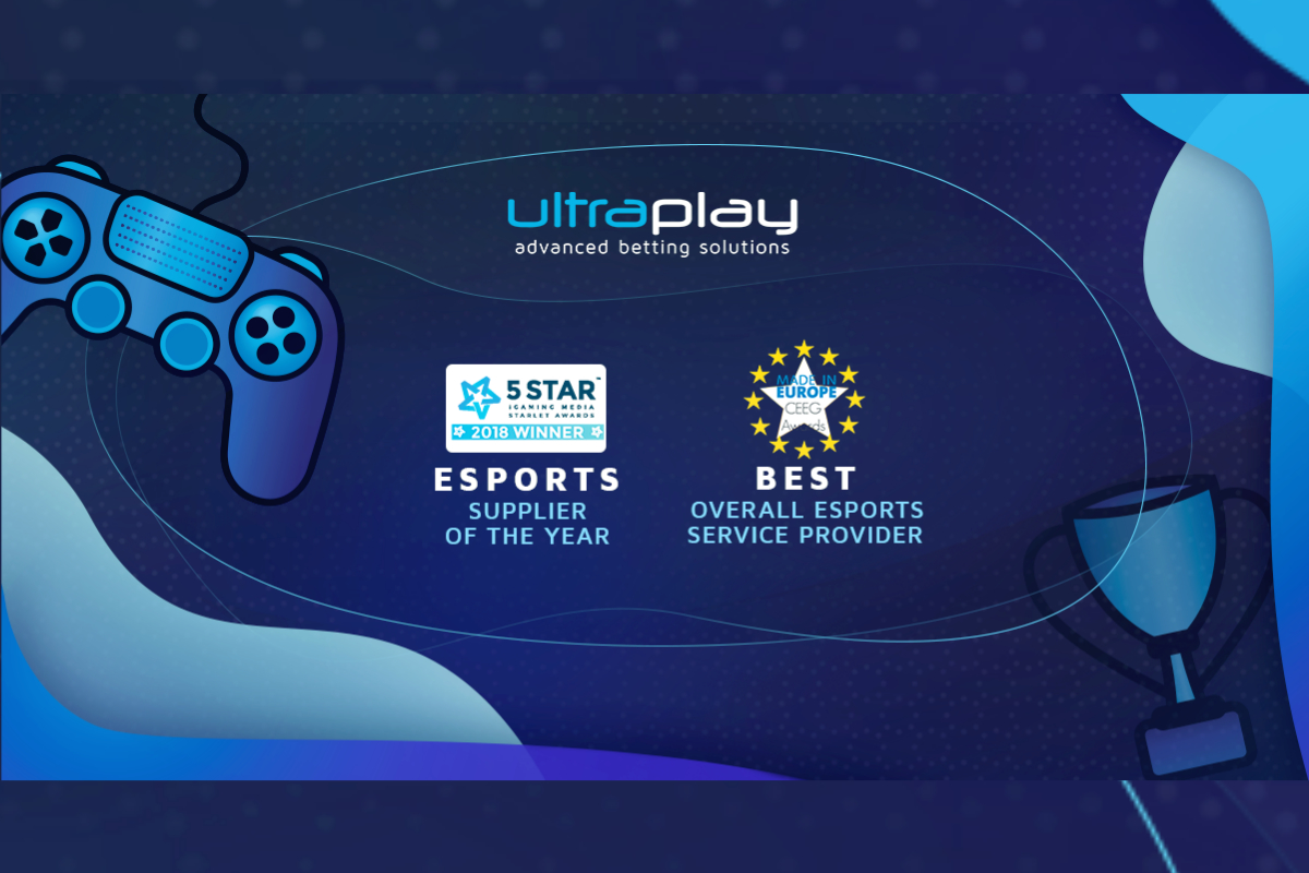 UltraPlay received the best eSports supplier of the year from two industry’s Awards