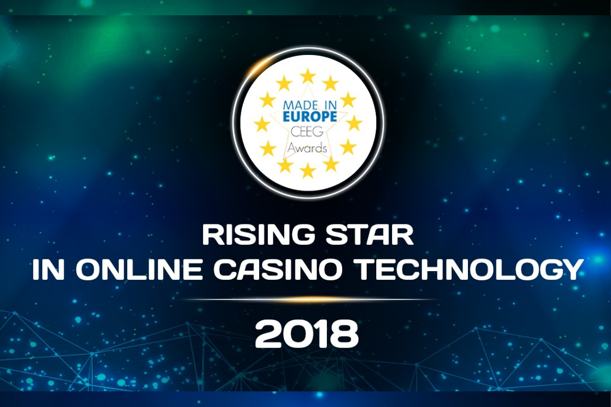 TOM HORN GAMING NAMED THE RISING STAR IN ONLINE CASINO TECHNOLOGY 2018 AT CEEG AWARDS