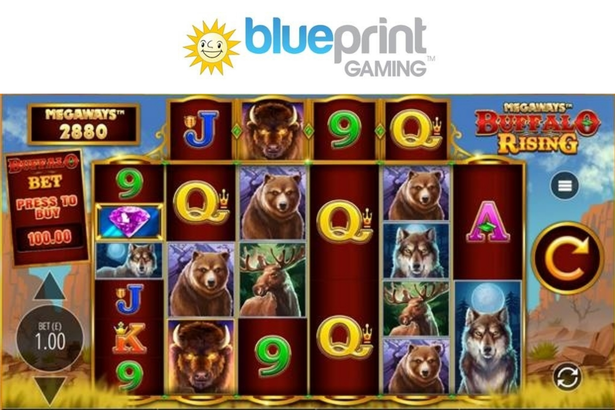 Buffalo Rising Megaways™ joins Blueprint Gaming’s Jackpot King portfolio