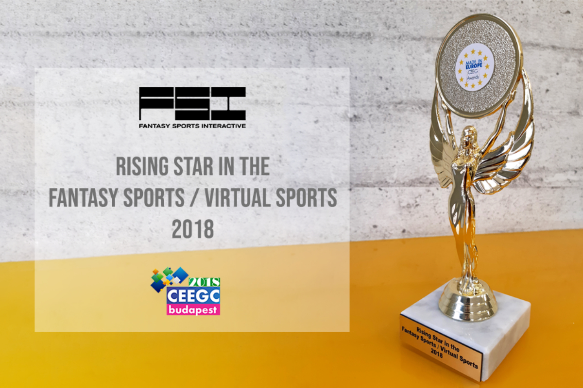 Fantasy Sports Interactive bags CEEGC 2018 award
