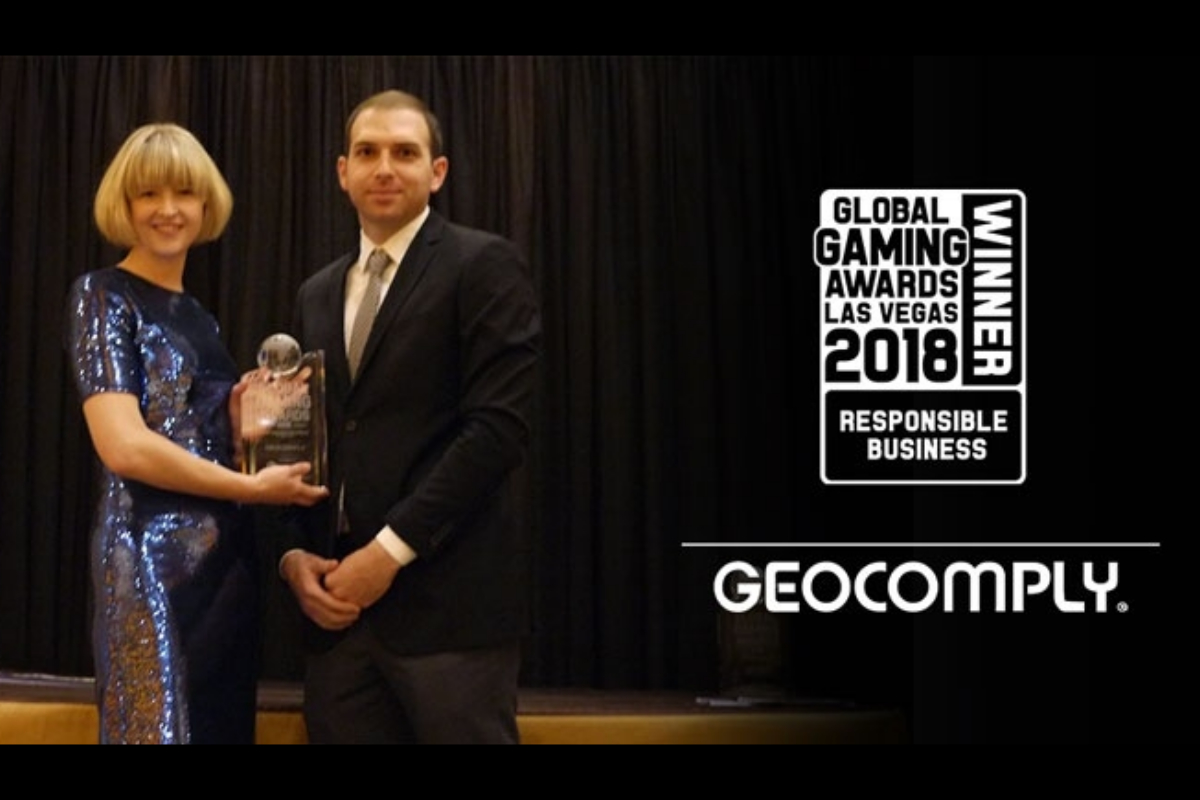 GeoComply Wins 2018 Global Gaming Award for Responsible Business of the Year