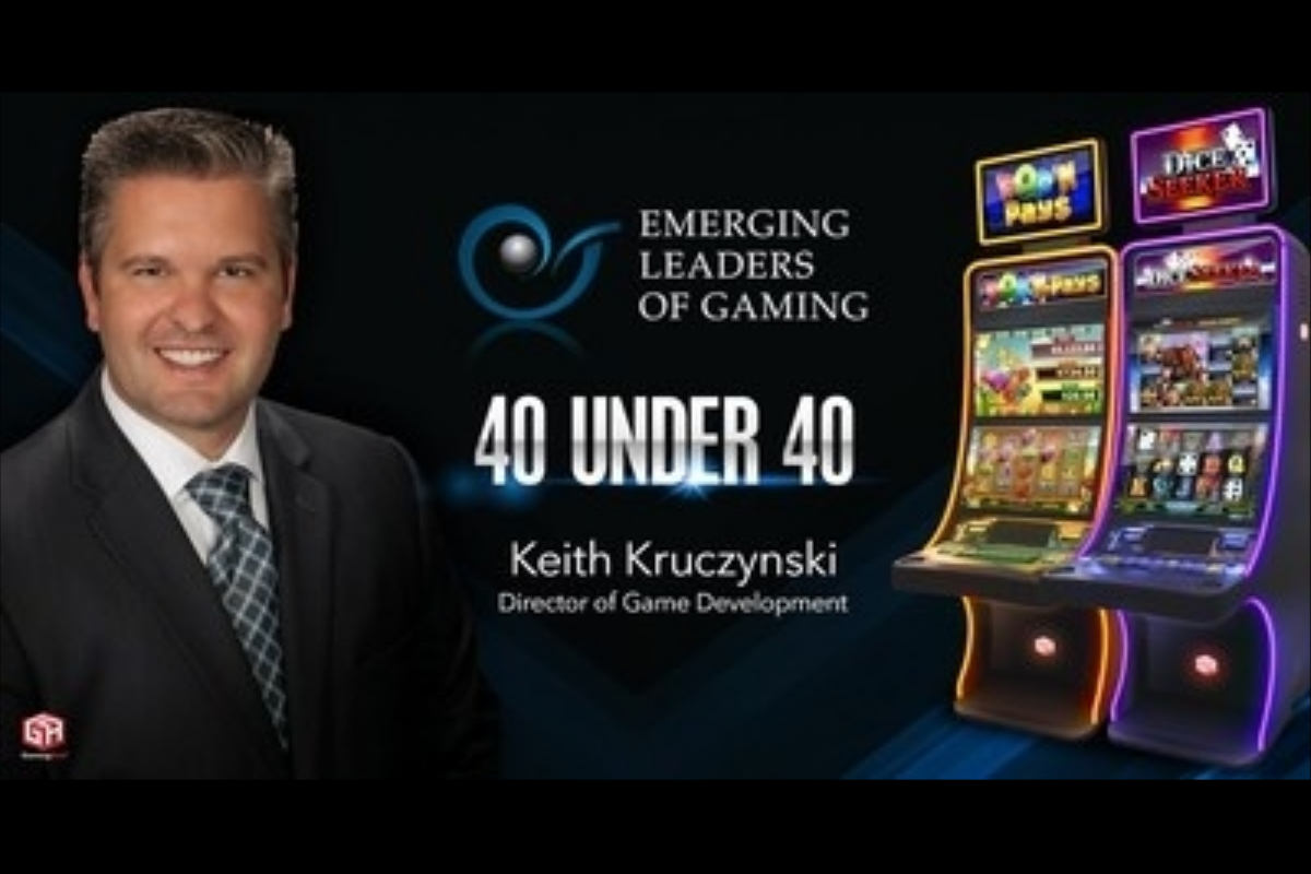 Gaming Arts' Keith Kruczynski Named to Emerging Leaders of Gaming "ELG 40 Under 40"