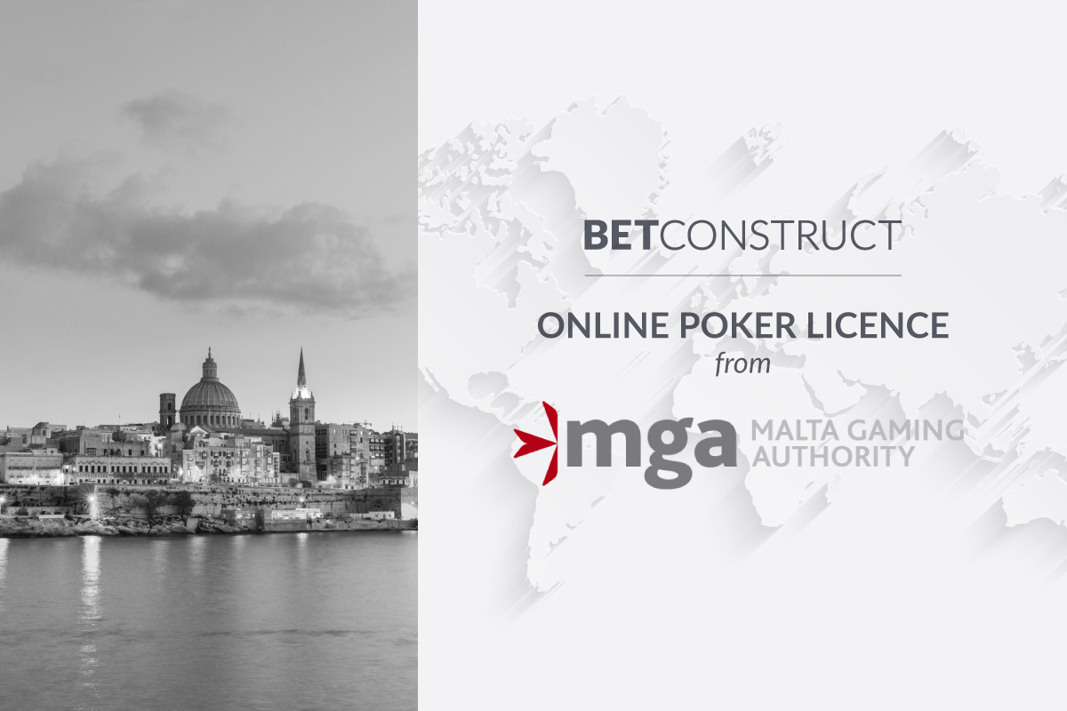 BetConstruct has enabled Poker vertical under its MGA licence