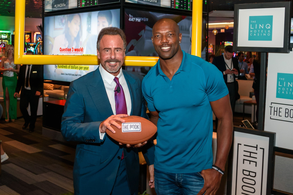 The Book at The LINQ Hotel & Casino Celebrates Official Grand Opening with NFL Hall of Famer Terrell Owens