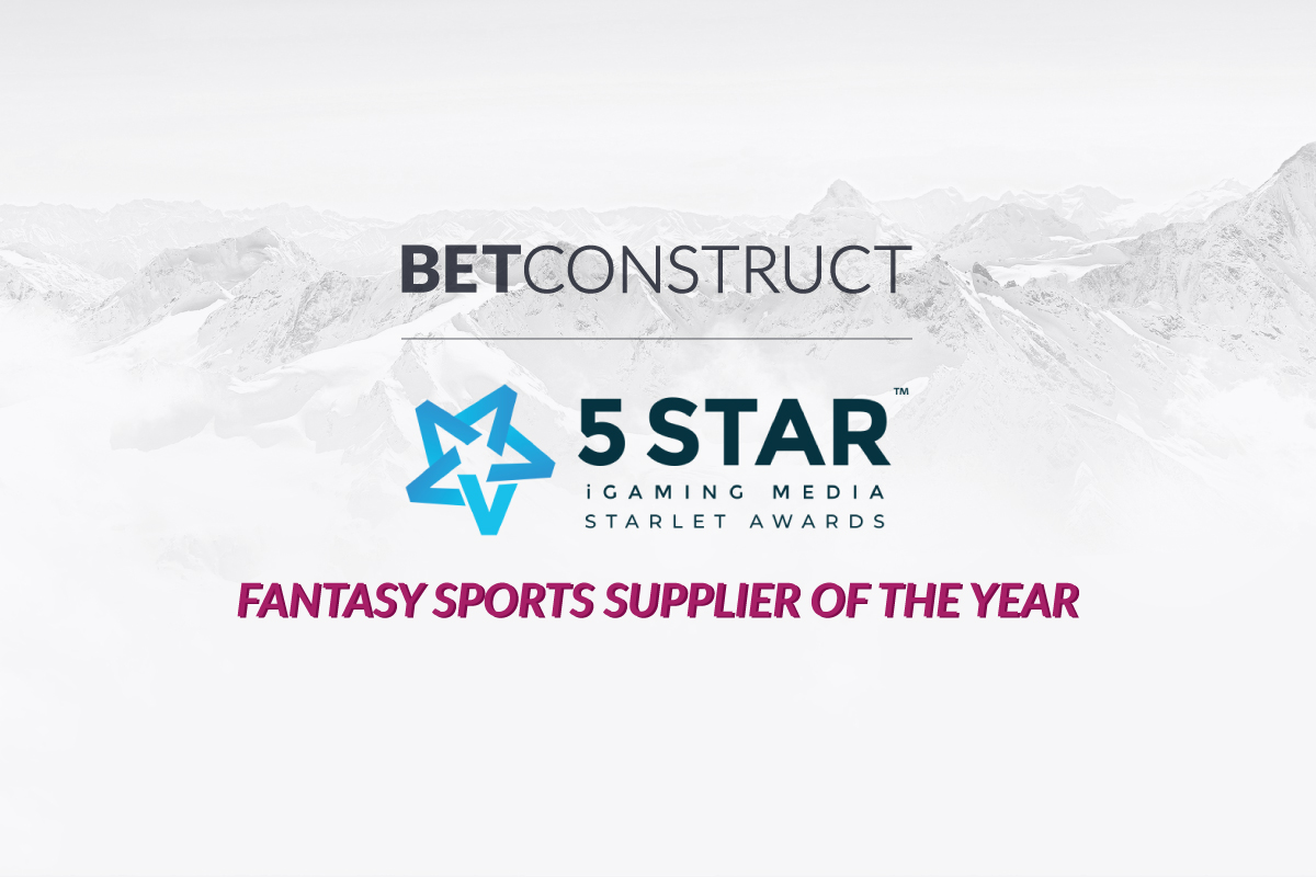 BetConstruct is Best Fantasy Sports Supplier of 2018 as per Starlet Awards