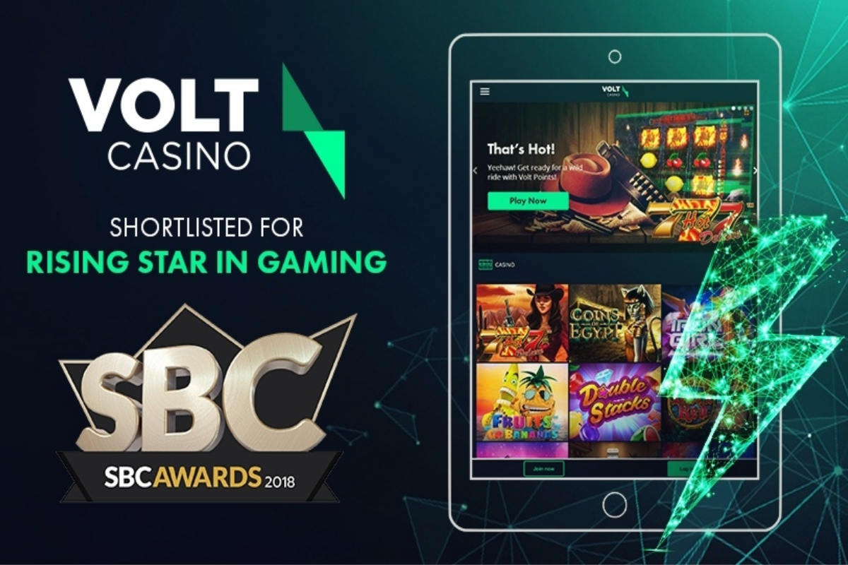 Volt Casino shortlisted for SBC Award