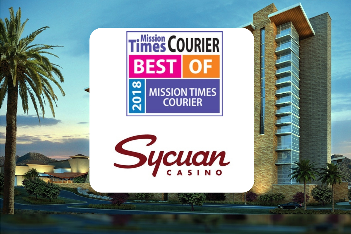 Sycuan Awarded Best Casino from 2018 Best of Mission Times Courier