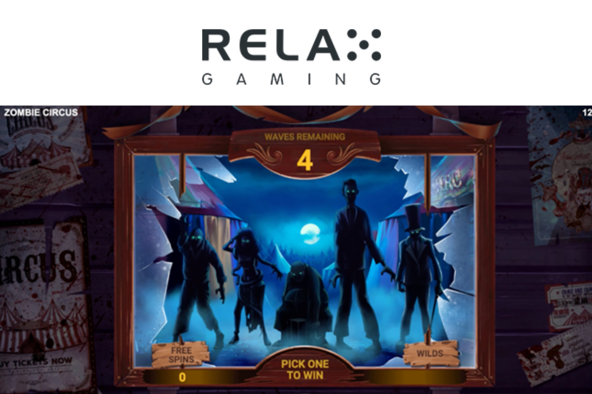 Relax Gaming brings Zombie Circus to town